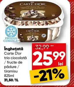 PROFI Îngheţată Carte D'or Ofertă