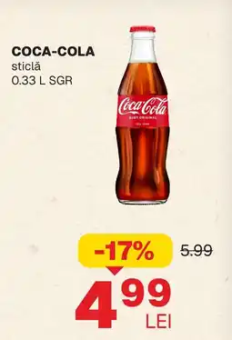 Annabella COCA-COLA sticlă Ofertă