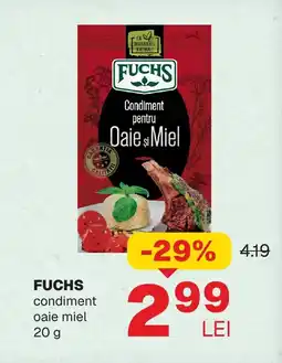 Annabella FUCHS condiment oaie miel Ofertă