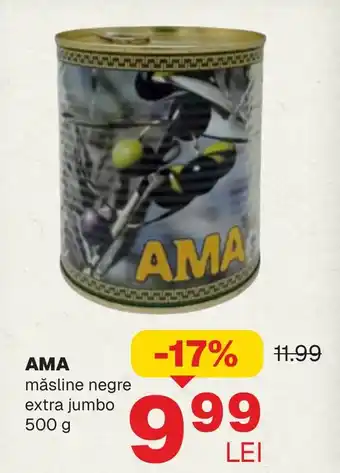 Annabella AMA măsline negre extra jumbo Ofertă