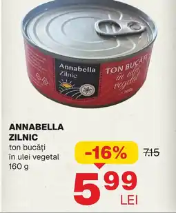 Annabella ANNABELLA ZILNIC ton bucăți în ulei vegetal Ofertă