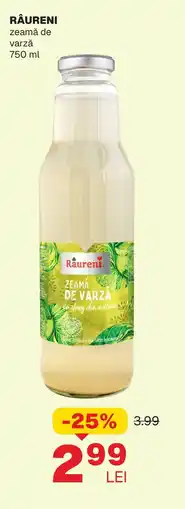 Annabella RÂURENI zeamă de varză Ofertă