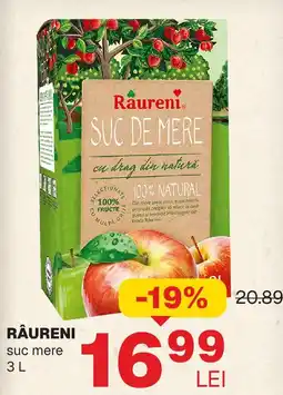 Annabella RÂURENI suc mere Ofertă