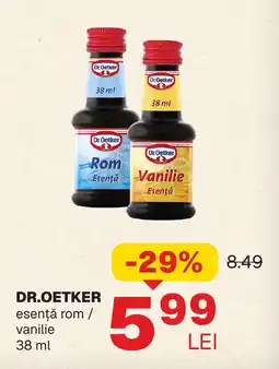 Annabella DR.OETKER esenţă rom / vanilie Ofertă