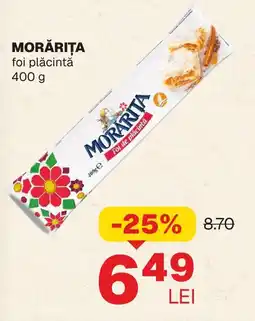 Annabella MORĂRIŢA foi plăcintă Ofertă