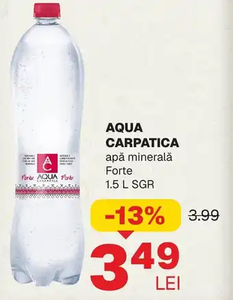 Annabella AQUA CARPATICA apă minerală Forte Ofertă
