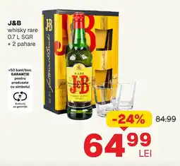 Annabella J&B whisky rare Ofertă