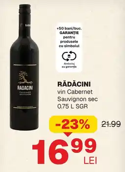 Annabella RĂDĂCINI vin Cabernet Sauvignon sec Ofertă