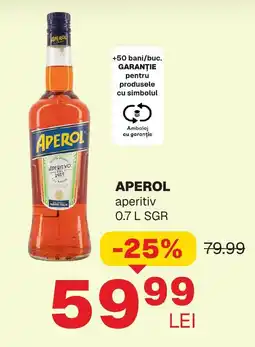 Annabella APEROL aperitiv Ofertă