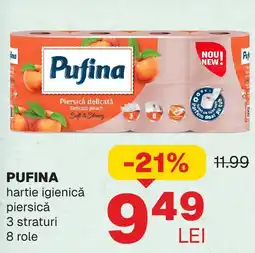 Annabella PUFINA hartie igienică piersică 3 straturi Ofertă