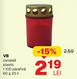 Annabella VB candelǎ plastic Ofertă