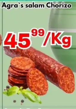 Global Agra's salam Chorizo Ofertă
