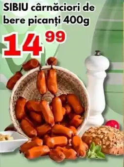 Global SIBIU cârnǎciori de bere picanți Ofertă