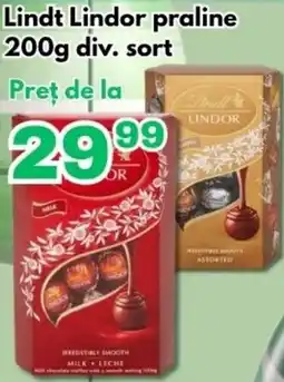Global Lindt Lindor praline Ofertă