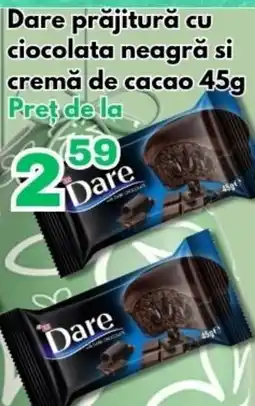 Global Dare prăjitură cu ciocolata neagră si cremă de cacao Ofertă