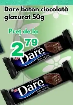 Global Dare baton ciocolată glazurat Ofertă