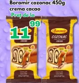 Global Boromir cozonac crema cacao Ofertă
