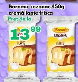Global Boromir cozonac cremă lapte frisca Ofertă