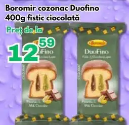 Global Boromir cozonac Duofino fistic ciocolată Ofertă
