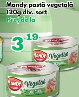 Global Mandy pastă vegetală Ofertă