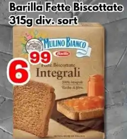 Global Barilla Fette Biscottate Ofertă