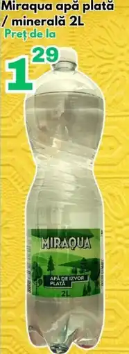 Global Miraqua apă plată / minerală Ofertă