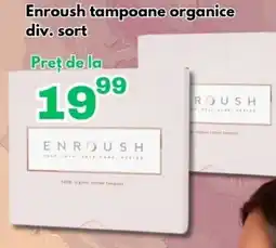 Global Enroush tampoane organice Ofertă