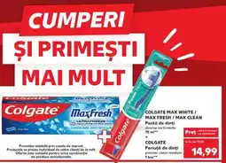 Kaufland COLGATE MAX WHITE / MAX FRESH / MAX CLEAN Ofertă