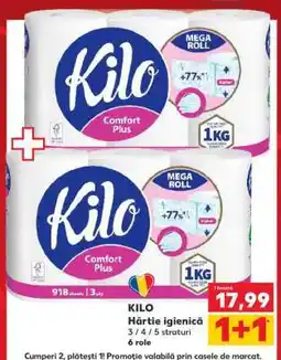 Kaufland KILO Hârtie igienică Ofertă