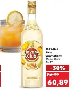 Kaufland HAVANA Rom aromatizat Mango&Lime Ofertă
