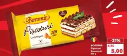 Kaufland Boromir Pișcoturi Savoiardi Ofertă