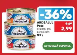 Kaufland ARDEALUL Pate Ofertă
