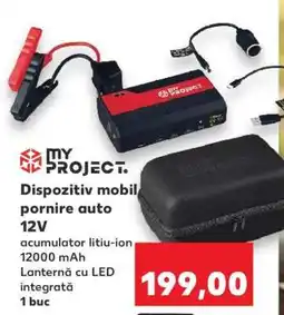 Kaufland Dispozitiv mobil pornire auto 12V Ofertă