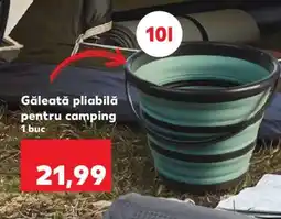 Kaufland Găleată pliabilă pentru camping Ofertă
