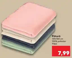 Kaufland Pătură Ofertă