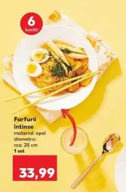 Kaufland Farfurii întinse Ofertă
