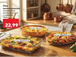 Kaufland Vase termorezistente Ofertă