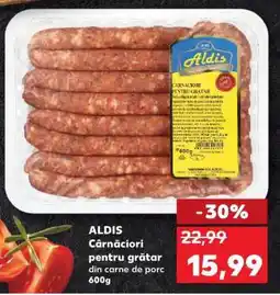Kaufland ALDIS Cârnațiori pentru grătar Ofertă