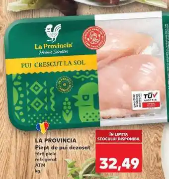 LA PROVINCIA Piept de pui dezosat