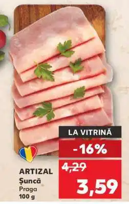Kaufland ARTIZAL Șuncă Praga Ofertă