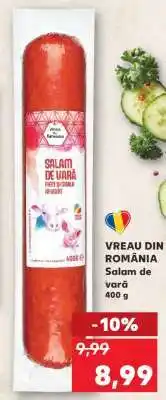Kaufland Salam de vară Ofertă