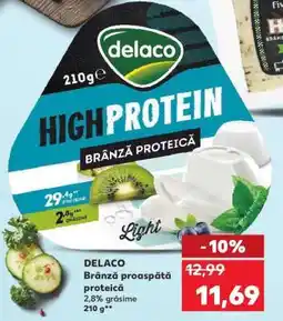 Kaufland DELACO Brânză proaspătă proteică Ofertă