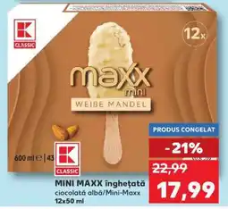 Kaufland MINI MAXX înghețată Ofertă