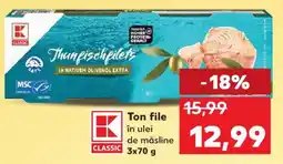 Kaufland Ton file Ofertă