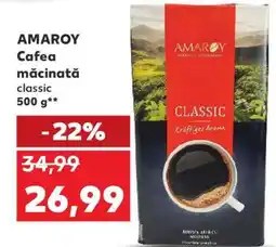 Kaufland AMAROY Cafea măcinată classic 500 g Ofertă