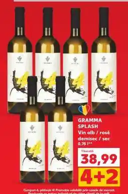 Kaufland GRAMMA SPLASH Ofertă
