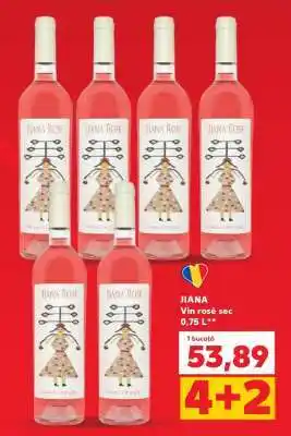 JIANA Vin rosé sec 0,75 L