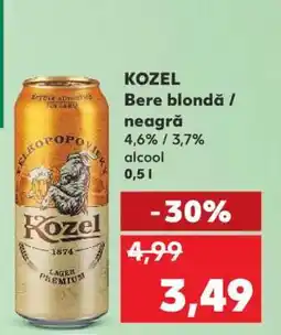 Kaufland KOZEL Bere blondă / neagră Ofertă
