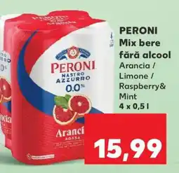 Kaufland PERONI Mix bere fără alcool Ofertă