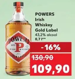 Kaufland POWERS Irish Whiskey Gold Label Ofertă